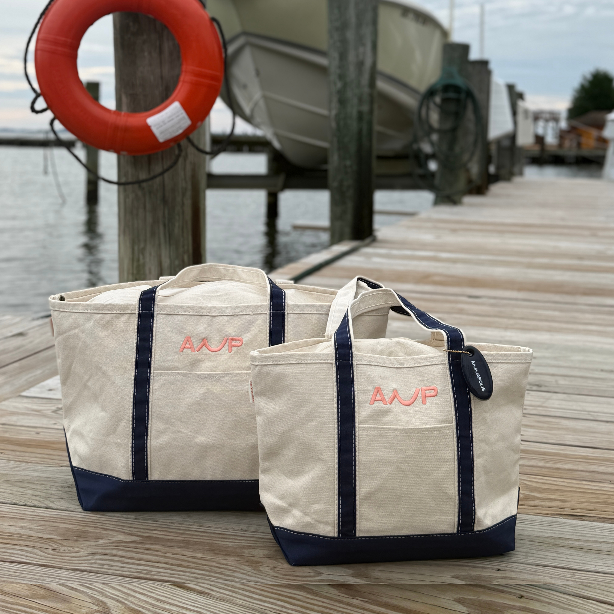 Large Classic Canvas Tote – Embroidered ANP Logo