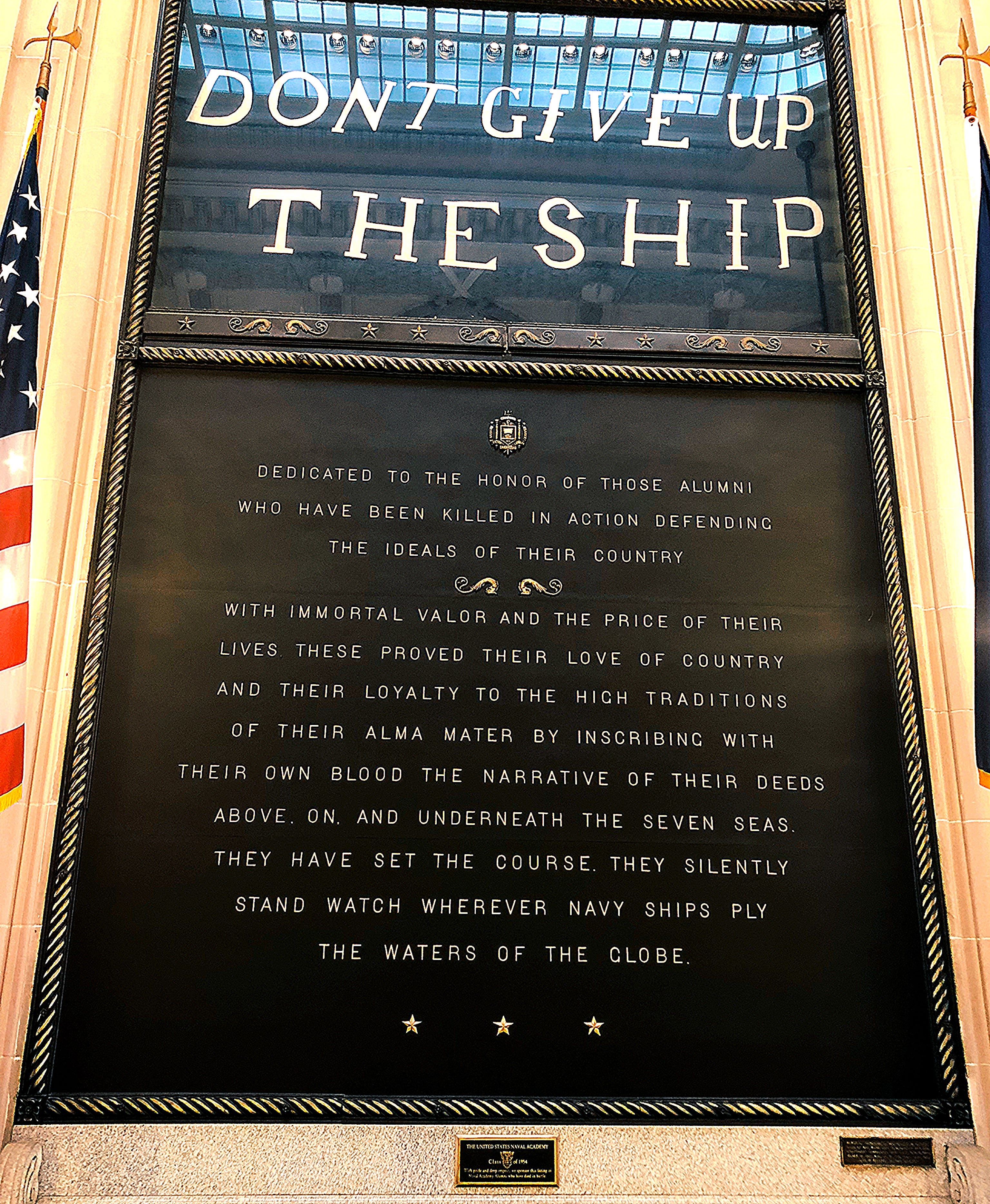 Don’t Give Up the Ship: A Naval Saying, An Annapolis Symbol, A Silopanna State of Mind