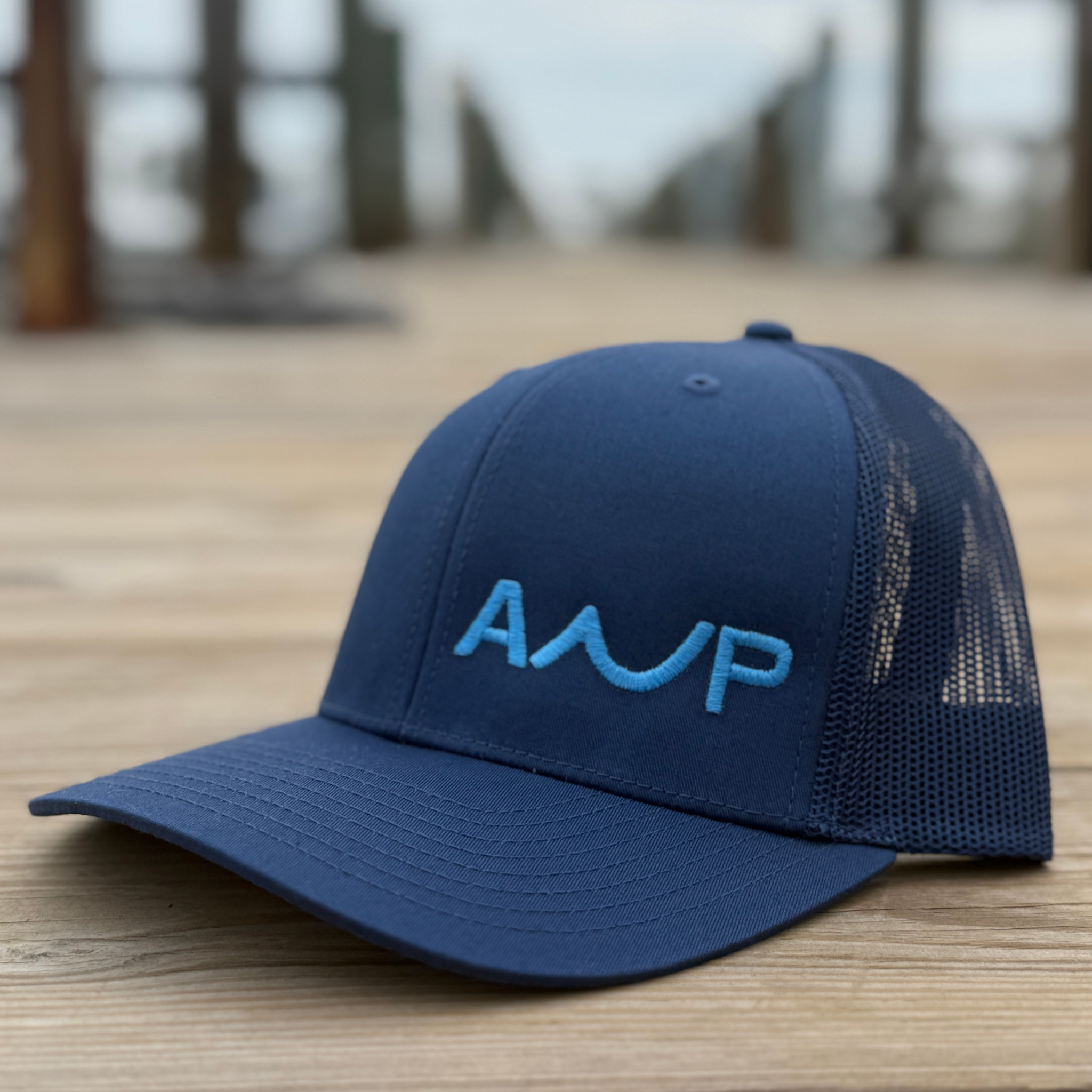 ANP Trucker Hat – Navy with Coastal Blue