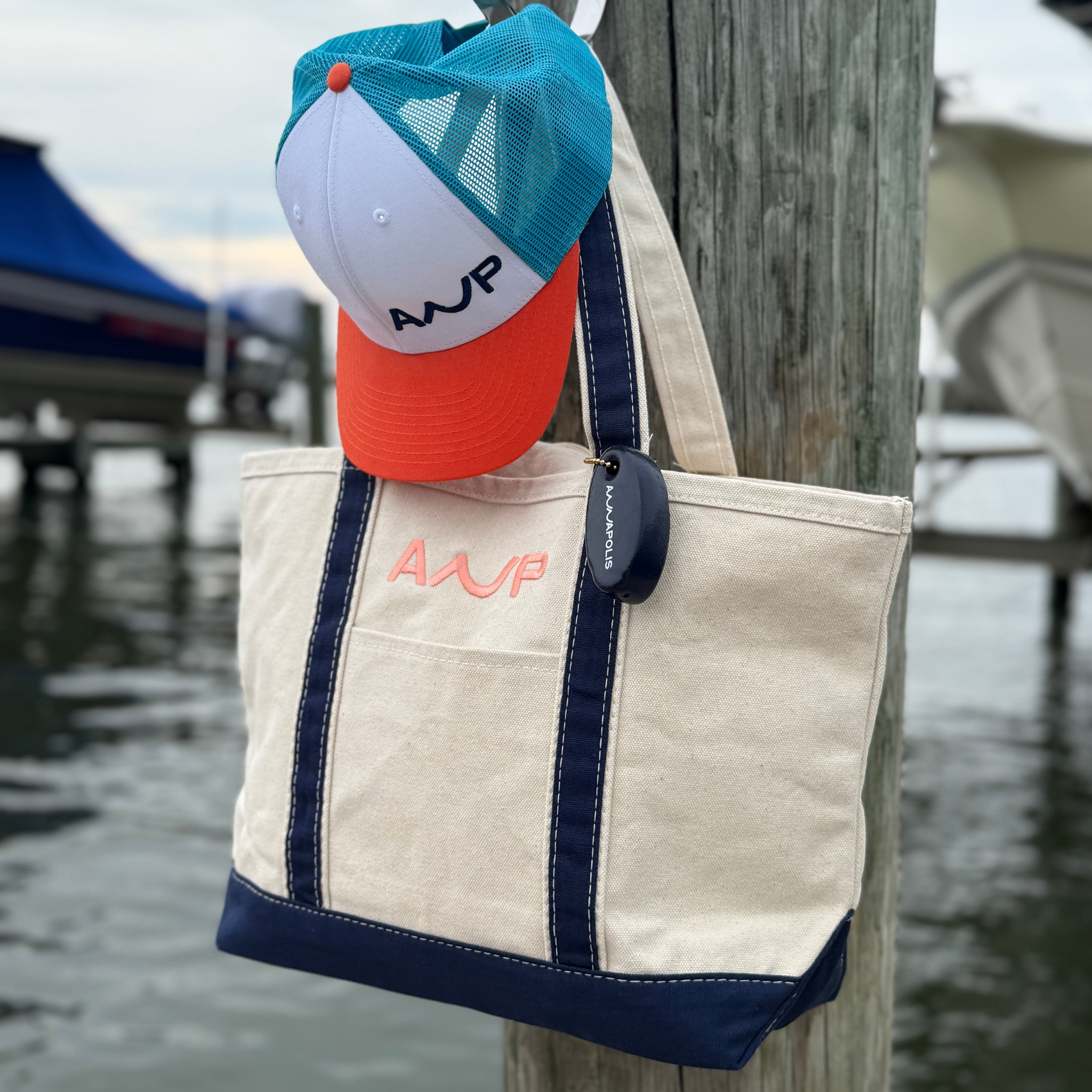 Medium lassic Canvas Tote – Embroidered ANP Logo