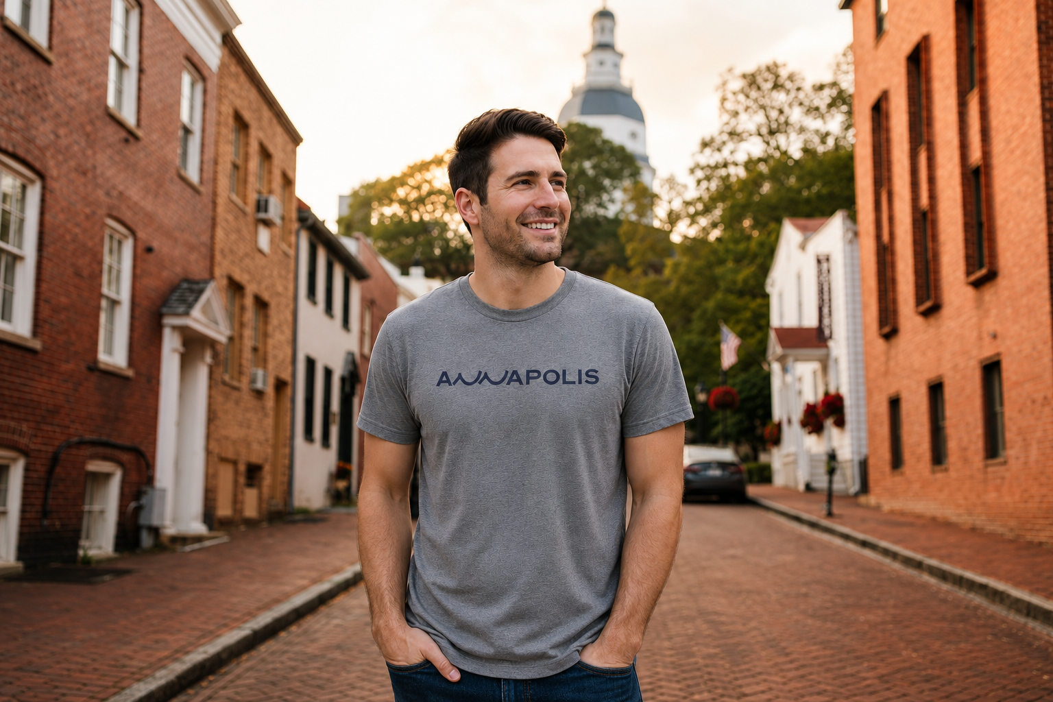 Tee - Vintage Heavy Metal Short-Sleeve Unisex - Annapolis
