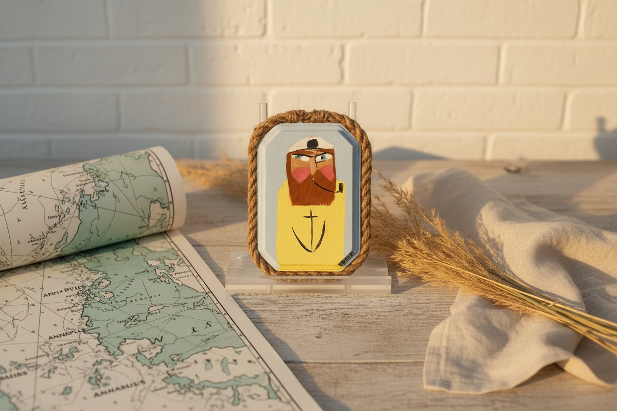 Styled Coastal Scene No Anchor